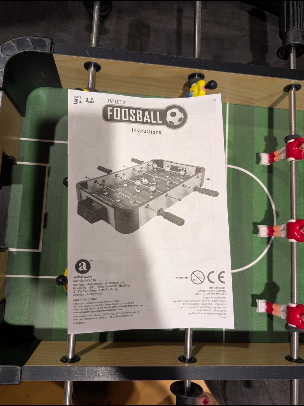 Tabletop Foosball - Picture 5 of 7